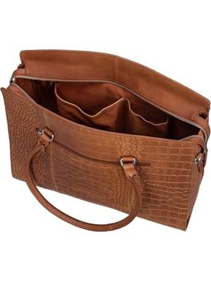 Burkely Cool Colbie Workbag 15.6"-Cognac
