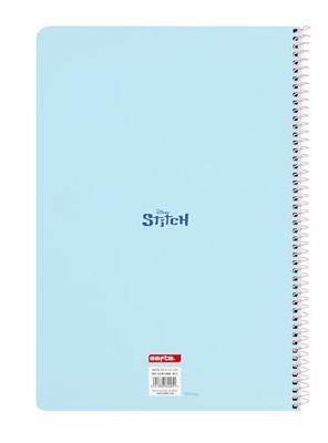 Ringmap Lilo & Stitch Ohana Blauw Licht Roze A4 21.5 x 31 x 1 cm