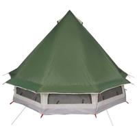Familie Tipi Tent met dak Groen 404 x 370 x 270 cm - thumbnail