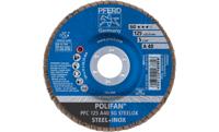 PFERD TOOLS 67704125 PFC 125 A 40 SG STEELOX Lamellenschijf Diameter 125 mm Boordiameter 22.23 mm RVS, Staal 10 stuk(s) - thumbnail