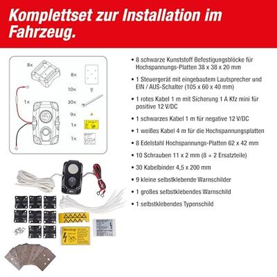 Swissinno Ultraschall Marder-Stop für KFZ 12DC Marterverschrikker Functies: Afschrikking, Ultrasoon 1 stuk(s)