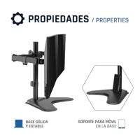 Muursteun voor tv met arm iggual SSM02 - thumbnail