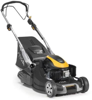 Stiga TWINCLIP 950 VR Benzine Loopmaaier | ST 200 OHV | 3,2 kW | 48cm | pro alu transmissie | roller | electronic | fulcrum | 8 pos hoogteinstelling Stiga TWINCLIP 950 VR Benzine Loopmaaier | ST 200 OHV | 3,2 kW | 48cm | pro alu transmissie | roller | electronic | fulcrum | 8 pos hoogteinstelling