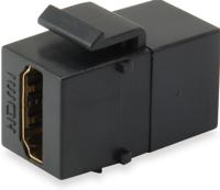 Equip 769402 kabeladapter/verloopstukje Zwart - thumbnail