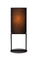 Lucide HERMAN - Tafellamp - Ø 20 cm - 1xE27 - Zwart - thumbnail