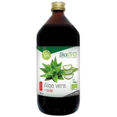Biotona Unfiltered Aloë Vera + Pulp Sap Bio Biotona Unfiltered Aloë Vera + Pulp Sap Bio