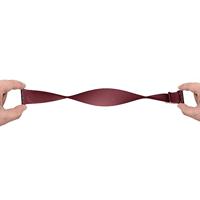 Elastische Solo Loop bandje - Wijnrood - Geschikt voor Apple Watch 44mm / 45mm / 46mm / 49mm - thumbnail