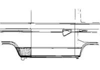 Plaatwerkdeel Rans/prit 80- Paneelplaat 5870142 - thumbnail
