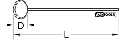 KS Tools 118.0088 Inspectiespiegel