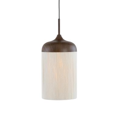 Light & Living HanglampDania donkere hout print Ø 22cm - 2985552