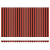 Automatische Inklapbare Luifel - Oranje en Bruin 500x300 cm - thumbnail