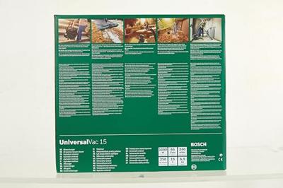 BOSCH UniversalVac 15 Stof- en waterzuiger - thumbnail