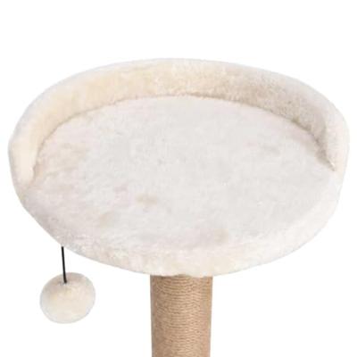 Kattenmeubel met krabpalen 123 cm zeegras