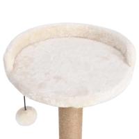 Kattenmeubel met krabpalen 123 cm zeegras - thumbnail