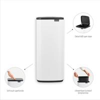 Brabantia Bo touch bin 30 liter Matt Steel Fingerprint Proof - thumbnail