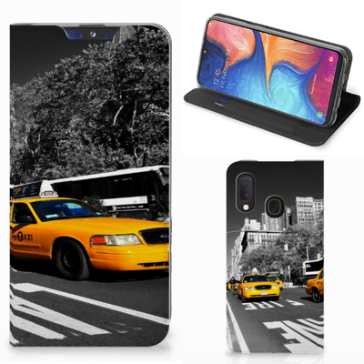 Samsung Galaxy A20e | Book Cover | New York Taxi Samsung Galaxy A20e | Book Cover | New York Taxi
