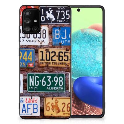 Samsung Galaxy A71 Silicone Back Case Kentekenplaten Samsung Galaxy A71 Silicone Back Case Kentekenplaten