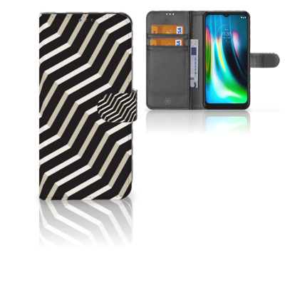 Motorola Moto G9 Play | E7 Plus | Book Case | Illusion Motorola Moto G9 Play | E7 Plus | Book Case | Illusion
