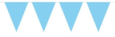 Folat BV Babyblauwe vlaggenlijn, 10mtr.