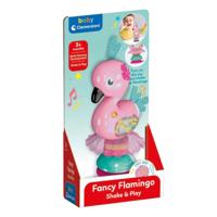 Clementoni baby schud en speel flamingo met geluid en zuignap - thumbnail