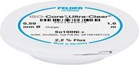 Felder ISO-Core Ultra-Clear Sn100Ni+ Soldeertin, loodvrij Spoel Sn99,25Cu0,7Ni0,05 0.5 mm - thumbnail