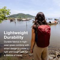 Osprey Farpoint Fairview Travel Daypack - 15L - Zircon Red - thumbnail