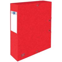 Elba elastobox Oxford Top File+ rug van 6 cm, rood - thumbnail