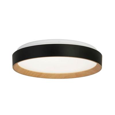 Searchlight Zwarte plafondlampSorrento wit venster - 35510-380