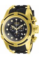 Horlogeband Invicta 12666 / 12666-01 Silicoon Zwart - thumbnail