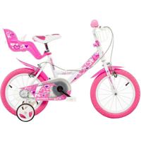 Dino Bikes Dino meisjesfiets little heart 16 inch - thumbnail