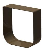 Tunnel di prolunga - Ferplast - SWING 1 - Modulare - Colore marrone - Per gattaiola - thumbnail