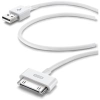 Cellularline USBDOCKCIPHONE USB-datakabel voor Apple iPhone 3/3GS/4/4S wit - thumbnail