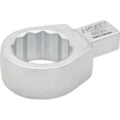 HAZET Insteekringsleutel 6630C-11 · 9 x 12 mm insteekvierkant massief · Buitentwaalfkant tractieprofiel · SW 11 mm
