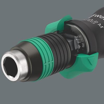 Wera kraftform kompakt 838 ra-r m set 1 bitset (zwart/groen, 15-delig)