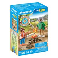 Playmobil my life kampvuur met marshmallows - 71513 - thumbnail