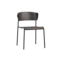 WOOOD Eetkamerstoel 'Ciro' kleur Warm Bruin - thumbnail