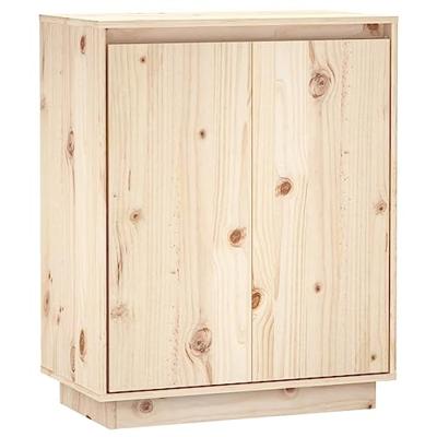 Dressoir 60x34x75 cm massief grenenhout