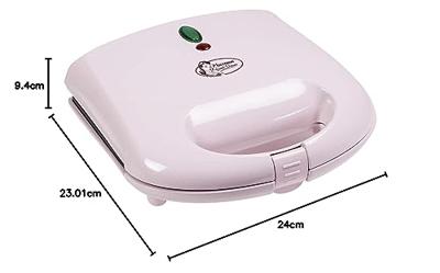 Bestron ASW401P wafelijzer 2 wafel(s) 700 W Roze Bestron ASW401P wafelijzer 2 wafel(s) 700 W Roze