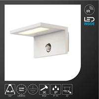 SLV WandlampLed Sensor met bewegingssensor wit - 1001970 - thumbnail