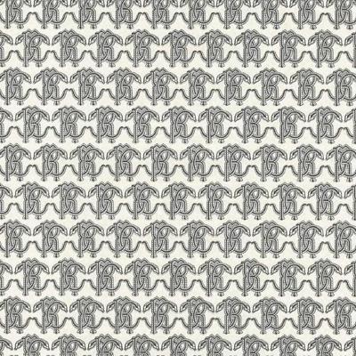 Dutch Wallcoverings Roberto Cavalli 9 - Logo Wit/Zwrt - Wit/Zwart