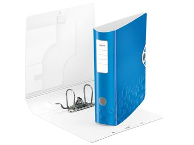 Ordner Leitz WOW active 180° 80mm PP A4 blauw | 10 stuks Ordner Leitz WOW active 180° 80mm PP A4 blauw | 10 stuks