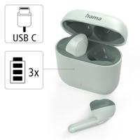 Hama Freedom Light | Wireless Bluetooth 5.0 hoofdtelefoon, True Wireless, groen - thumbnail