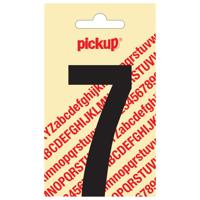 Deco cijfer 7 nobel zwart 90 mm Pickup - Pickup - thumbnail
