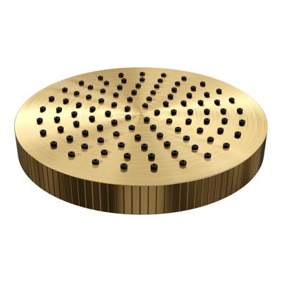 Brauer Stripe regendouchekop Diameter 25 cm goud geborsteld PVD Brauer Stripe regendouchekop Diameter 25 cm goud geborsteld PVD