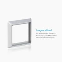 Busch-Jaeger 1-voudig Frame Frame Allweather 44 (IP44) Witaluminium (RAL 9006), Aluminium 2CKA001730A0276 - thumbnail