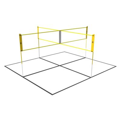 Umbro voetvolley, volleybal en badminton crossnet - 400 x 168 cm