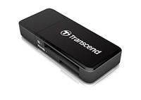 Transcend RDF5K Externe geheugenkaartlezer USB-A 3.2 Gen 1 Zwart - thumbnail