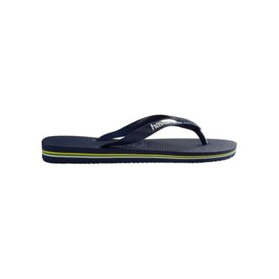 Havaianas Brasil logo navy blue donkerblauw maat 3940