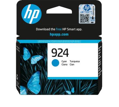 Inktcartridge hp 4k0u3ne 924 blauw
