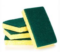 Starbright Viscose schuurspons 4st - thumbnail